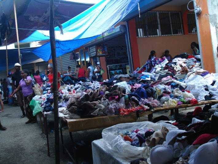 Puerto Plata Used Clothes Market
